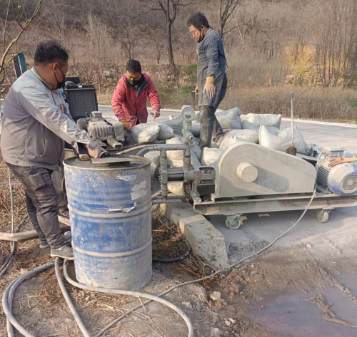 黄岩路面下沉注浆